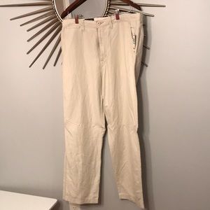 Nautica 34x30 linen pants new